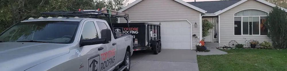 roof repair in bozeman montana by top edge roofing