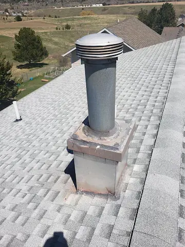 chimney repair in bozeman mt before photo