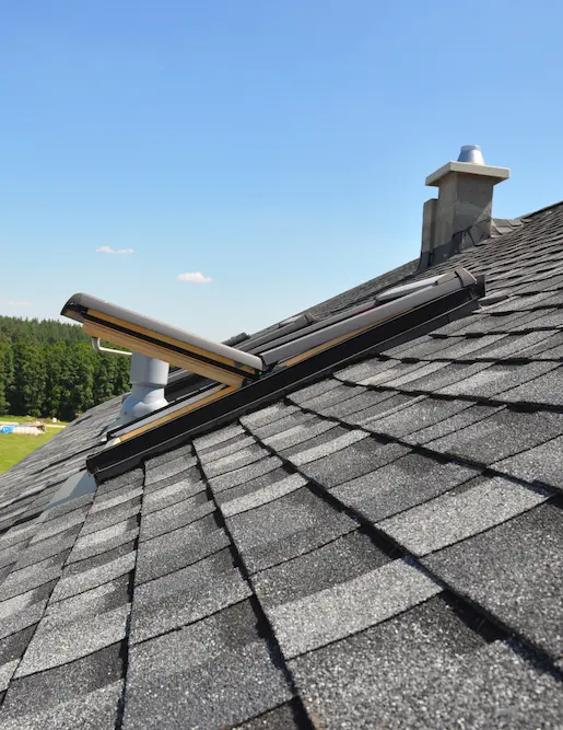 operable skylight on a roof in bozeman MT